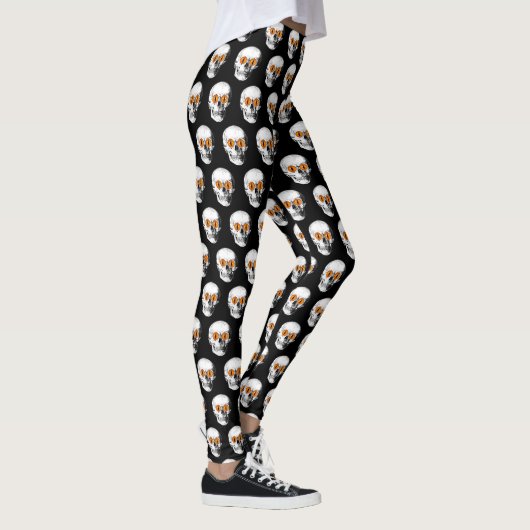 Demon Eyed Skull Leggings (Rechts)
