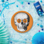 Demon Eyed Skull Papieren Bordje (Feest)