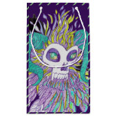 Demon Feathers Spooky Monster Klein Cadeauzakje (Achterkant)