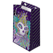 Demon Feathers Spooky Monster Klein Cadeauzakje (Voorkant Gekanteld)