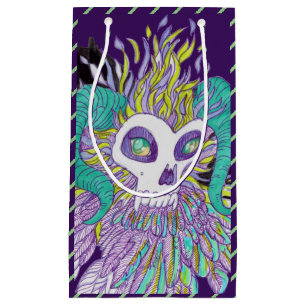 Demon Feathers Spooky Monster Klein Cadeauzakje