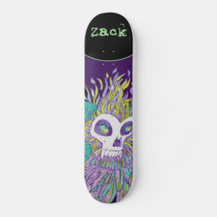 Demon Feathers Spooky Monster Persoonlijk Skateboard