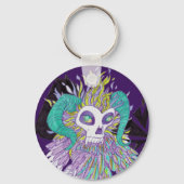 Demon Feathers Spooky Monster Sleutelhanger (Voorkant)