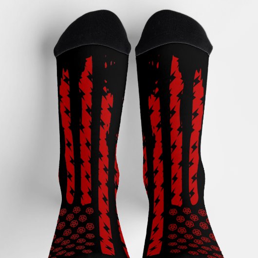 Demon Flag Premium Crew Sock Sokken (Top)