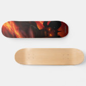 Demon Flame Skateboard (Horizontaal)
