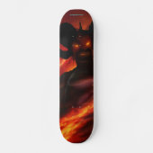 Demon Flame Skateboard (Voorkant)