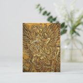 Demon, Garuda Bird en Prince Rama Briefkaart (Staand voorkant)