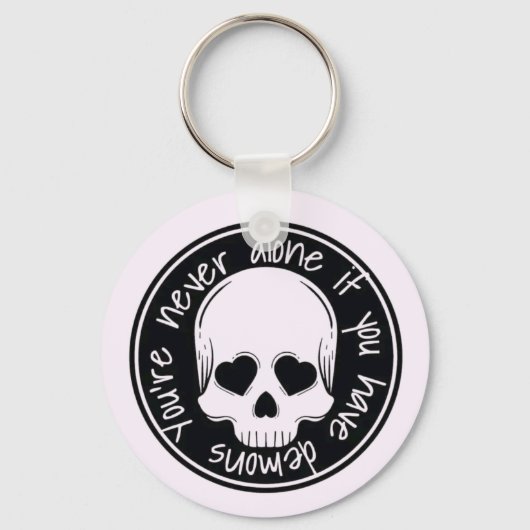 Demon-geïnspireerde Sleutelhanger voor de Duistere (Voorkant)