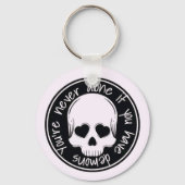 Demon-geïnspireerde Sleutelhanger voor de Duistere (Achterkant)