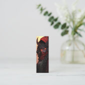 Demon Girl Anime Mini Visitekaartje (Staand voorkant)