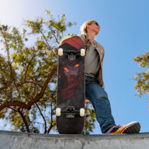 Demon Girl Anime Persoonlijk Skateboard