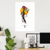 Demon Girl Poster (Thuiskantoor)