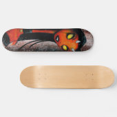 Demon Girl-schaatsen dek Skateboard (Horizontaal)