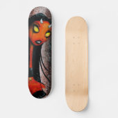 Demon Girl-schaatsen dek Skateboard (Voorkant)