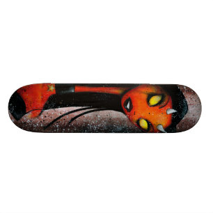 Demon Girl-schaatsen dek Skateboard