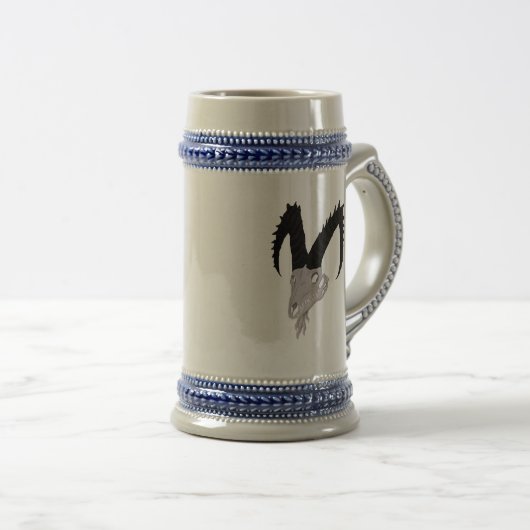 Demon Goat Skull Mok (Voorkant rechts)