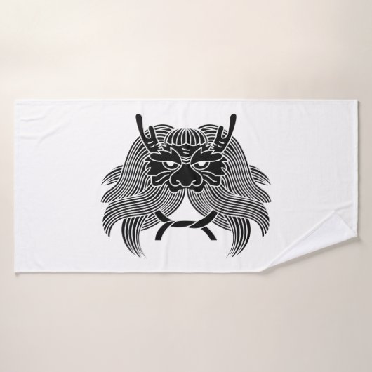 Demon helm badhanddoek (Badhanddoek)