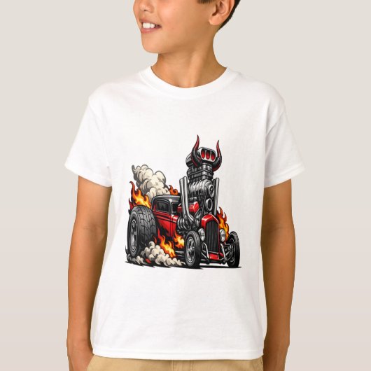 Demon Hot Rod T-shirt (Voorkant)