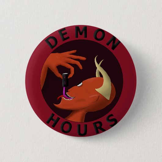 Demon Hours Ronde Button 5,7 Cm (Voorkant)