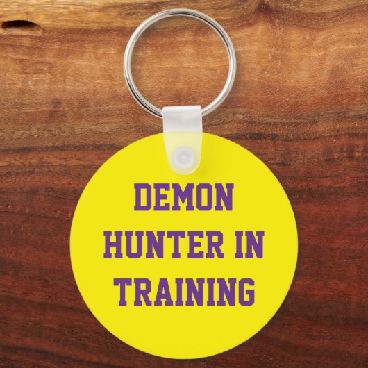 Demon hunter keychain  (Achterkant)