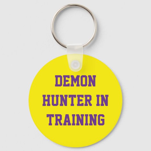 Demon hunter keychain  (Achterkant)