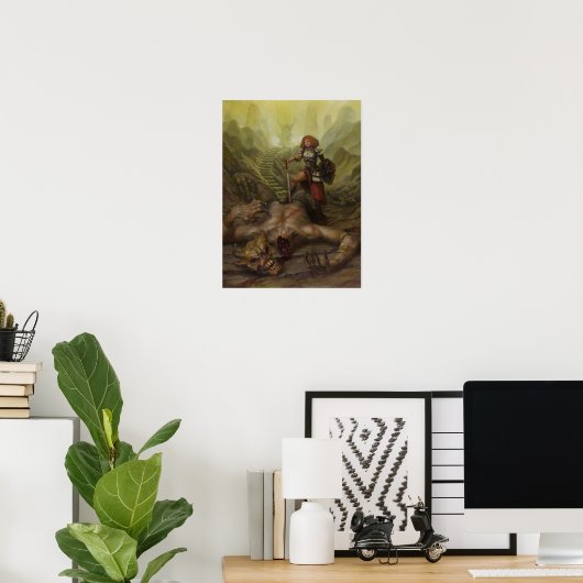 Demon Hunter Poster (Thuiskantoor)