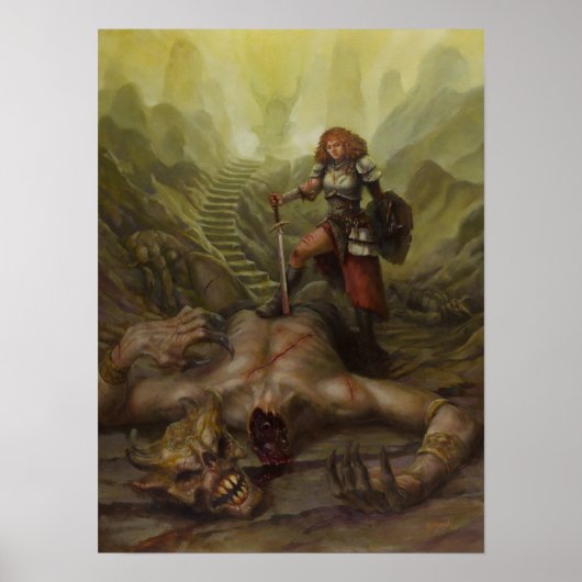 Demon Hunter Poster (Voorkant)