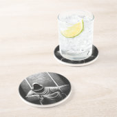 Demon Hunter Zandsteen Onderzetter (Zijkant)