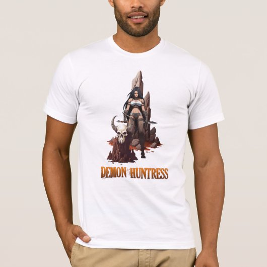 Demon Huntress T-shirt (Voorkant)