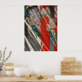 Demon Ibaraki (druk) Poster (Keuken)