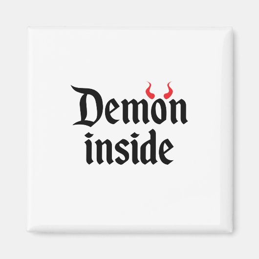 Demon in magneet (Voorkant)