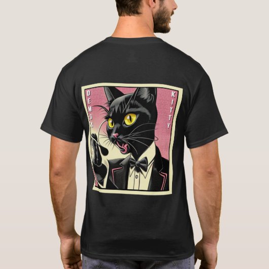 Demon Kat T-shirt (Achterkant)