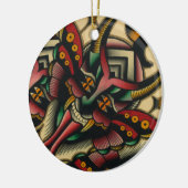 demon keramisch ornament (Links)