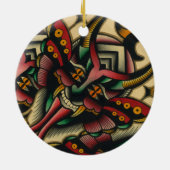 demon keramisch ornament (Achterkant)