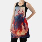 Demon King: Eeuwige Draak Schaduwkunst Schort (Insitu)