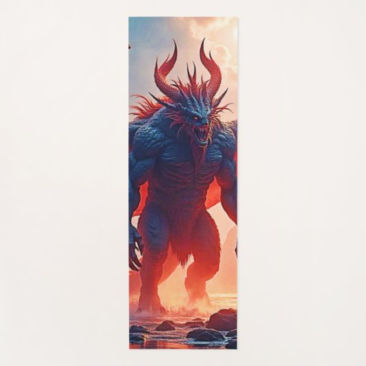 Demon King: Eeuwige Draak Schaduwkunst Yogamat (Voorkant)