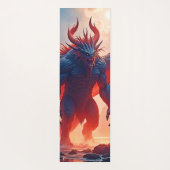 Demon King: Eeuwige Draak Schaduwkunst Yogamat (Achterkant)