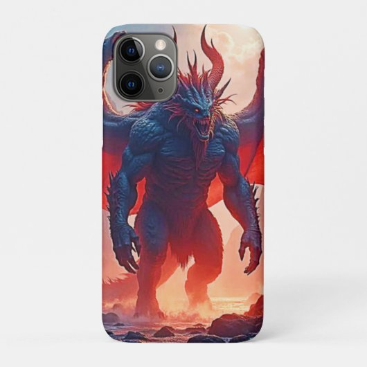 Demon King: Eeuwige Draken Schaduw Kunst Case-Mate iPhone Case (Achterkant)