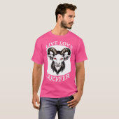 Demon Lucifer Goat T-shirt (Voorkant volledig)