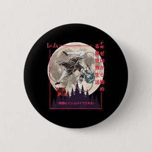 Demon Maid Japans Anime Manga Style Ronde Button 5,7 Cm