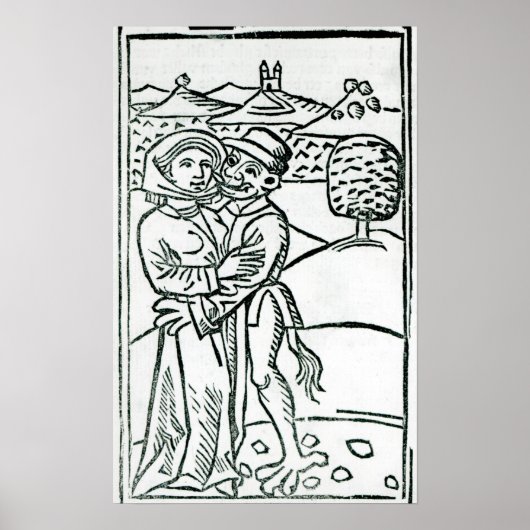 Demon Making Love to a Witch Poster (Voorkant)