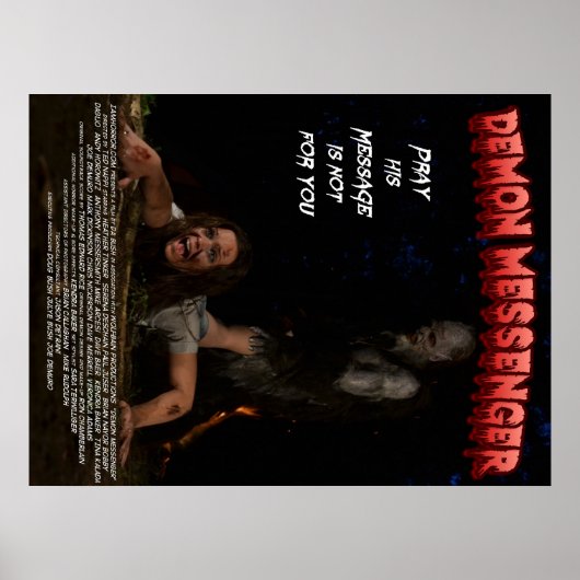 Demon Messenger Movie Poster (Voorkant)