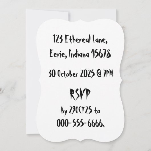 Demon Mirror Kaart (Achterkant)