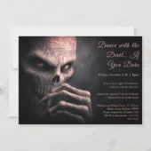 Demon Night Halloween Kostuum Party Uitnodiging (Voorkant)