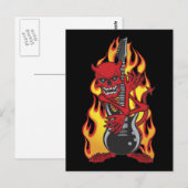 Demon of Rock Briefkaart (Voorkant / Achterkant)