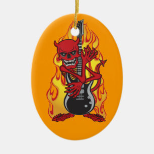 Demon of Rock Keramisch Ornament