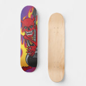 Demon of Rock Persoonlijk Skateboard (Voorkant)