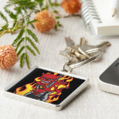 Demon of Rock Sleutelhanger (Zijkant)