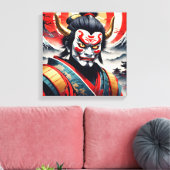 Demon Oni 3 Canvas Afdruk (Insitu (Woonkamer))