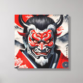 Demon Oni 4 Canvas Afdruk (Voorkant)